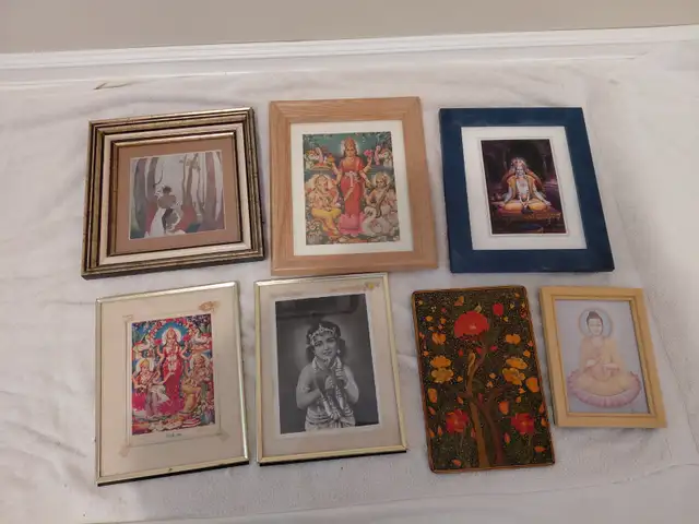 Small Indian Wall Art Pictures - $5 for all in Arts & Collectibles in Edmonton - Image 10