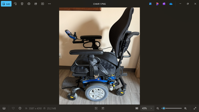Quantum Edge Zero Turn Heavy Duty Powered Wheelchair, View more