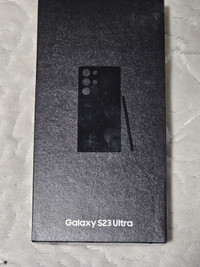 Samsung S23 Ultra 256 -Brand new in box never opened. (Unlocked)