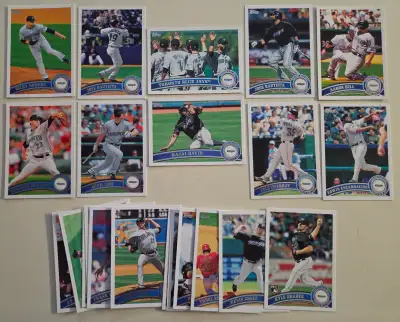 Half price! Blue Jays Topps team sets: 2011, 2013, 2014 and 2016, View more