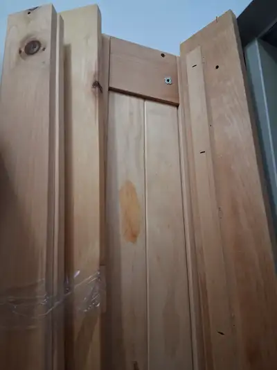 Base de lit King en bois franc, View more