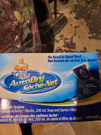 Mr. Clean Auto Dry Carwash starter kit.