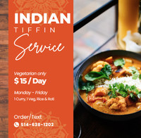 Indian food Tiffin Service
