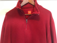 HUGO BOSS - Men's 1/4 Zip Sweater / Pullover - Size XL