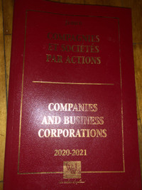 Compagnies et sociétés par action/2020-2021