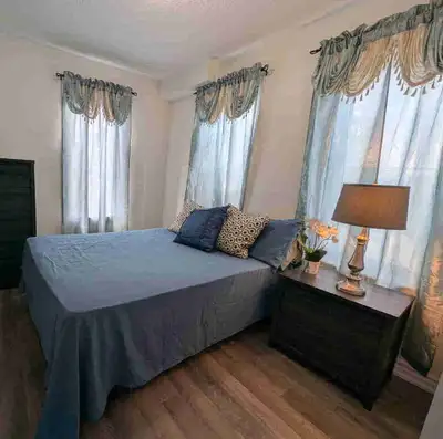 Private, Furnished main floor room with ensuite bathroom