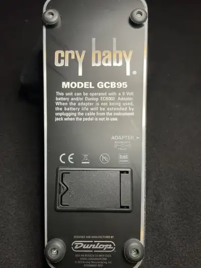 CRY BABY GCB95  wah pedal  _ Dunlop, View more