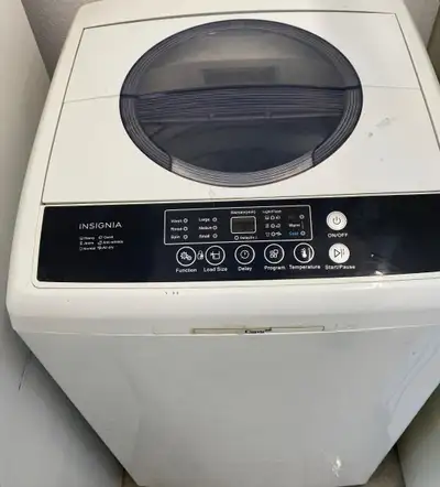 Compact Portable Washer, large capacity apartment size model., View more