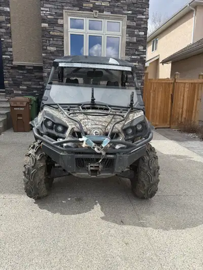 For Sale is my 2016 CanAm Commander 1000XT – in Mint Condition! • Year: 2016 • Model: CanAm Commande...