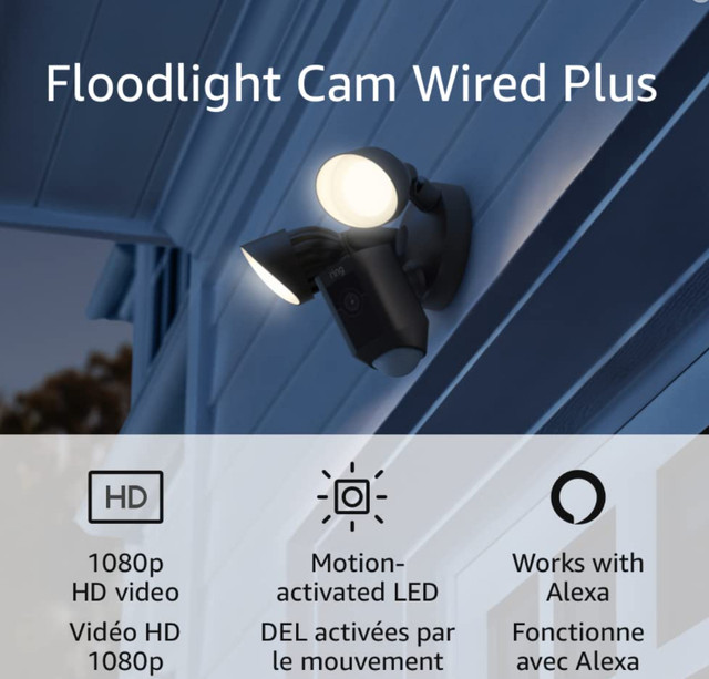 Ring Floodlight Camera + Echo Show Security Systems City of Toronto