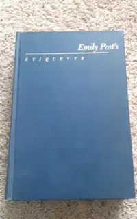 Emily Post's Book On Etiquette