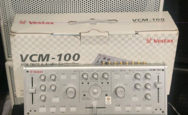 Vestax VCM-100 Rotary DJ Mixer / Controller  - Traktor Certified, used for sale  