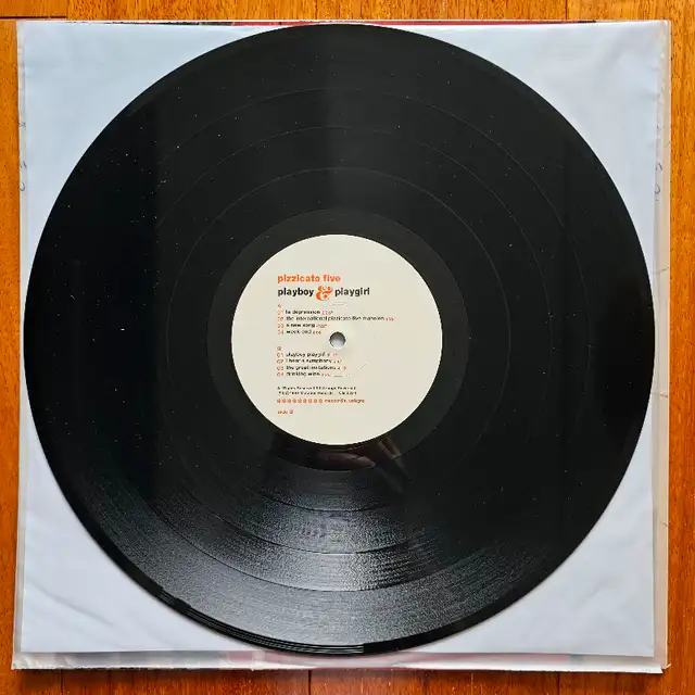 Pizzicato Five "Playboy & Playgirl" VINYL LP62863732809218122