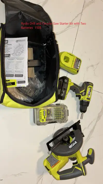 Ryobi combo kit, View more