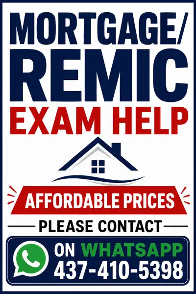 mortgage exam help, View more