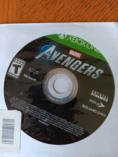 Marvel's Avengers Deluxe Edition Xbox One/Xbox Series X The disc is brand new and comes with a code...