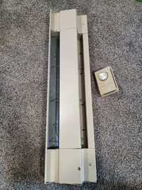 Baseboard Heater/ with Thermostat 