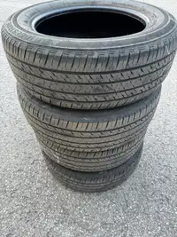 235/60/18 Bridgestone Ecopia summer tires 50% tread