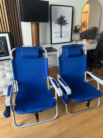 NEW HALF OFF! RIO BEACH FOLDING CHAIRS PARK CAMPING DECK, View more