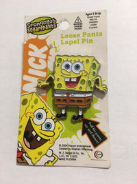 Rare Spongebob Squarepants Enameled Pin