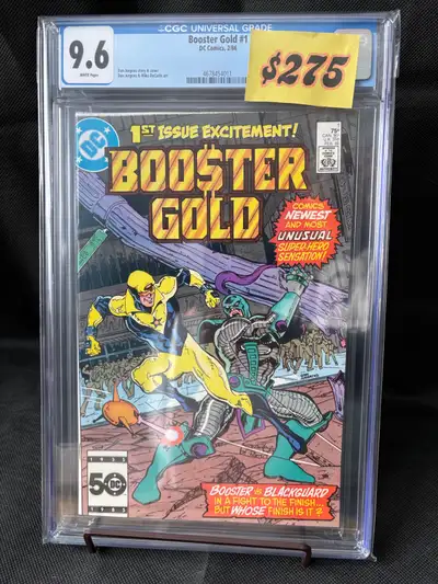 Booster Gold #1 cgc 9.6 comic, View more