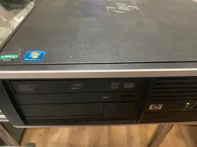 Support up to 4 monitors.(minimal 3 monitors) Display port+HDMI(Optional)+VGA Upgraded HP 6005 SFF Q...