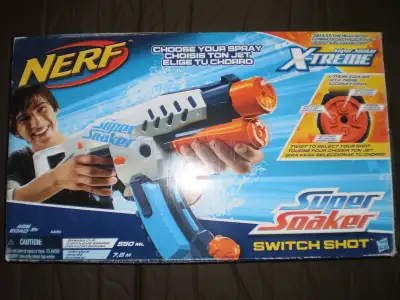 NERF Guns, Super Soaker and Laser, with FREE BONUS, View more