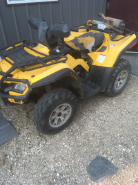 Parting out Can am Outlander 400