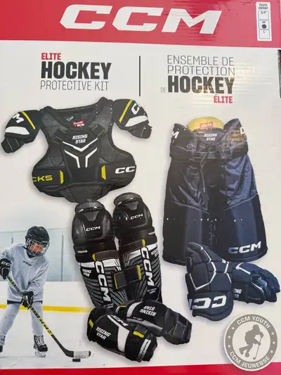 CCM Rising Star Youth Hockey Protective Kit size Medium, View more