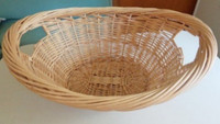 Vintage like new large wicker laundry basket