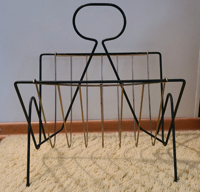 Retro 50's, 60's magazine rack in Multi-item in Strathcona County