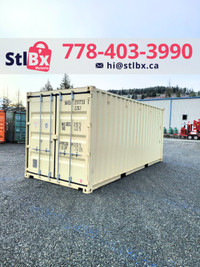 VICTORIA SHIPPING CONTAINERS 778-403-3990 NEW 20' SEACAN ON SALE