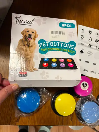 RECORDABLE PET TALKING BUTTONS, View more