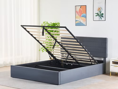 ROCCO HYDRAULIC BED FRAME $399-$599, View more