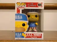 Funko POP! Television: The Simpsons - U.S.A. Homer