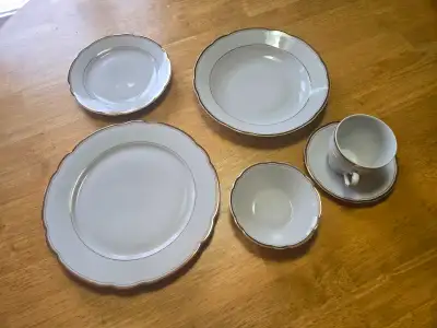 Dinnerware - Kahal Porcelain 8 Place Settings, View more
