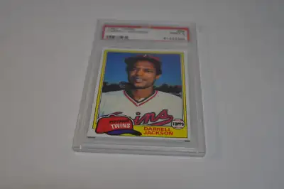 Topps baseball card 1981 darrell Jackson Minnesota twins # 89 ps, View more