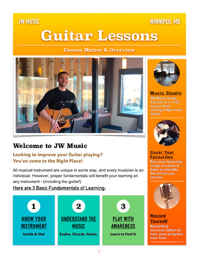 Music Lessons with JW Music