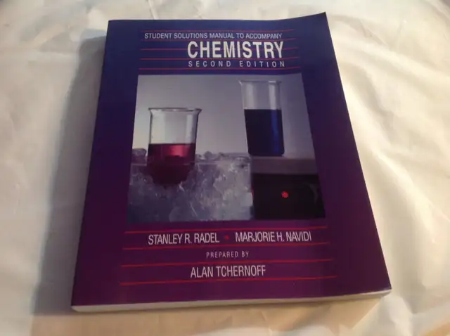 Student Solutions Manual Chemistry 2nd Edition63694127243139120
