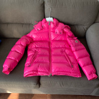 Moncler Pink Men Winter Coat