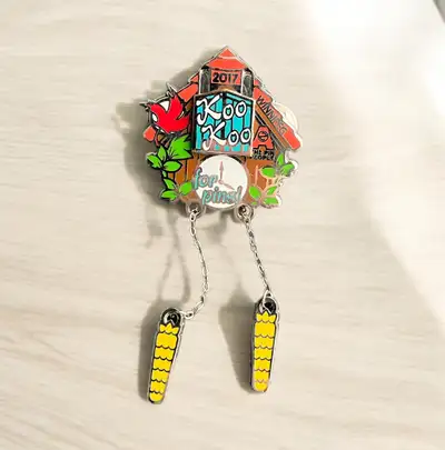 Koo Koo for Pins Winnipeg 2017 Tweety Cuckoo Clock Hidden Cage, View more