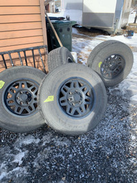 Aftermarket Chev 1/2 ton tires & rims 