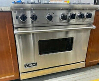 Viking 30" gas range, All gas, stainless , great condition .4 b