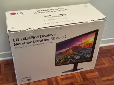 LG Ultrafine 5K monitor 27MD5KL, View more