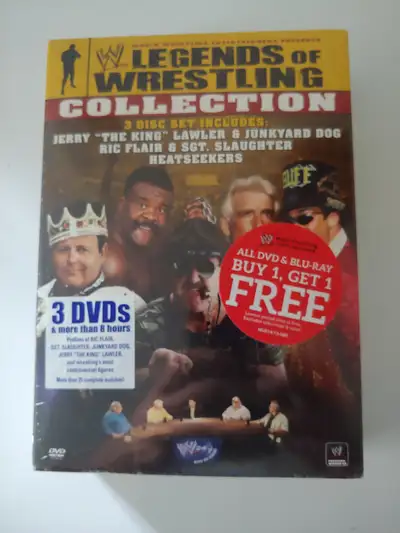 SEALED - WWE - Legends of Wrestling Collection - 3-disc box set, View more