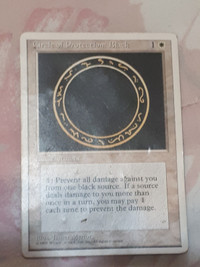 1995 MTG Circle Of Prevention Black #1