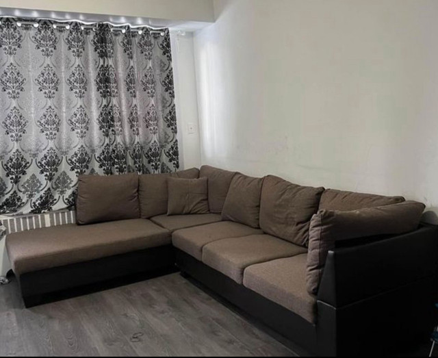 Large L shaped sofa in Couches & Futons in Charlottetown