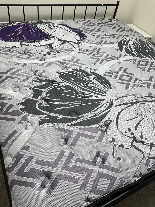 Mattress with bed frame  in Beds & Mattresses in Calgary - Image 5