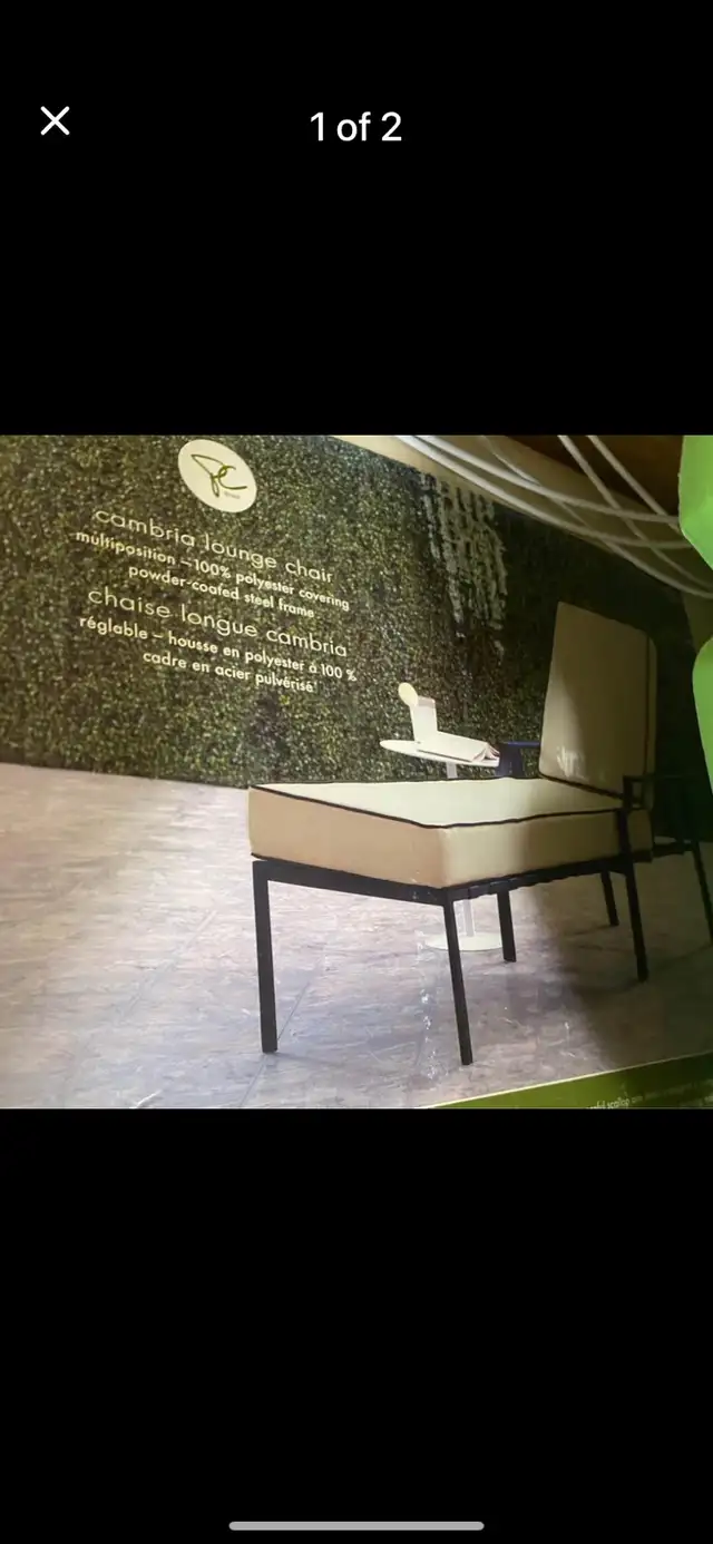 Outdoor lounge chair in Patio & Garden Furniture in Oakville / Halton Region - Image 2