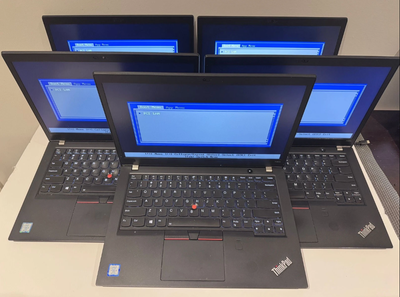 Lot of Lenovo X1 Carbons - in new shape Windows 11, View more